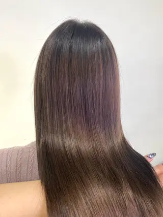 ロング カラー ヘアアレンジ TSUNA 🌙 Lim 五反田のマツエク・マツパデザイン