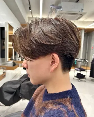 メンズ 艶カラー/ヘアセット 着付け　ふうか　渋谷のヘアスタイル
