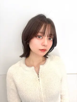 ミディアム パーマ 🍀本格ヘッドスパ 👑髪質改善🍀英司のヘアスタイル