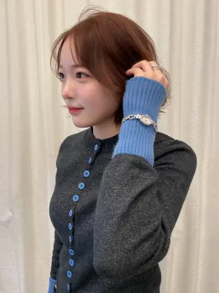 ミディアム 髙杉 心のヘアスタイル