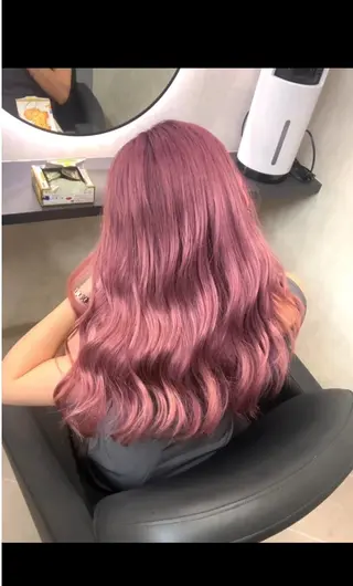 ロング カラー ヘアアレンジ 🫧新宿 髪質改善 /サスケ🫧のヘアスタイル