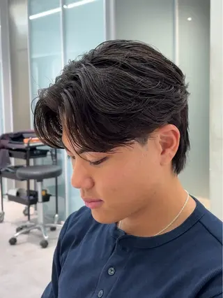 パーマ メンズ メンズカット松戸/韓 国/メンズパーマ航太のヘアスタイル