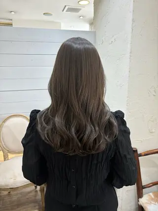 ロング カラー 赤味消し美容師✄﻿ 🍀ヨシノのヘアスタイル