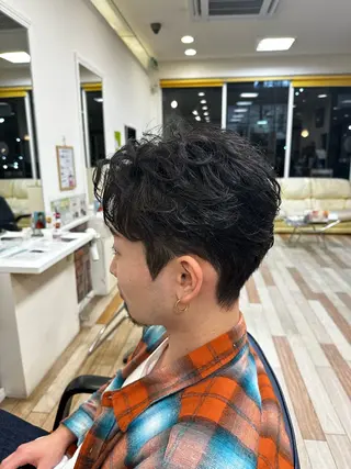 メンズ 立川 芽依のヘアスタイル