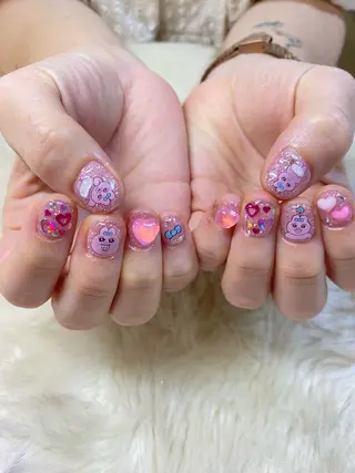 ネイル en　nail 池袋店所属・個性派🌺推しネイル 💅💞hota🐇のネイルデザイン
