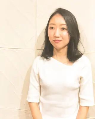 ミディアム 坂元 智信のヘアスタイル