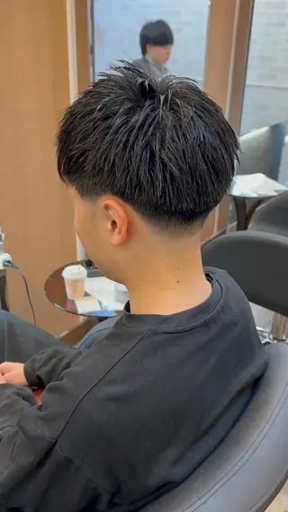 ショート メンズ MATSURI BASE.AWAJIのヘアスタイル