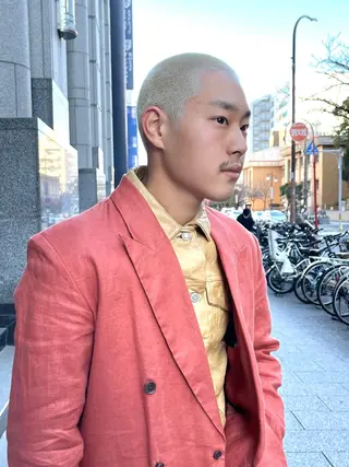 ショート メンズケアブリーチ 特化🔥村田のヘアスタイル