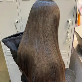 ロング カラー 透け感ブラウンカラー /レイヤー🧸ナシコのヘアスタイル