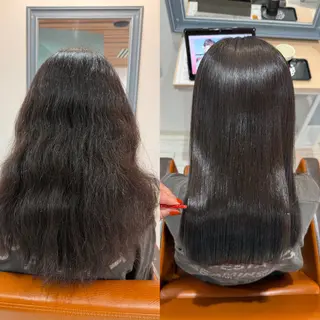 ミディアム 🍊髪質改善🍊縮毛 矯正🍊濱野紗奈🍊のヘアスタイル