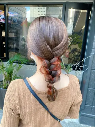 カラー 中富 🍪みなのヘアスタイル