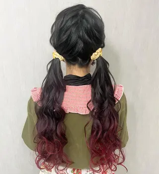 ロング ヘアアレンジ ヘアセット専門店 Rのヘアスタイル