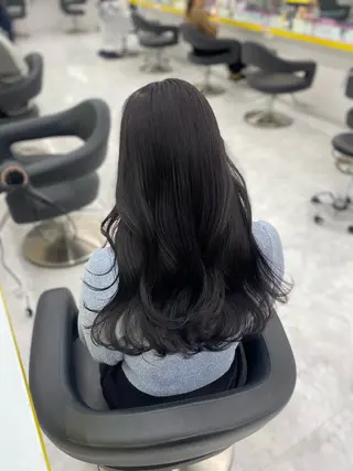 ミディアム カラー パーマ ヘアアレンジ メンズ キッズ 💖横浜ブリーチなし 💖MIHOのヘアスタイル