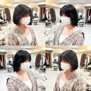 ショート カラー 新宿/顔周りカット/ レイヤー/がっきーのヘアスタイル
