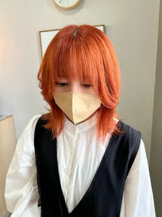 ミディアム カラー はる haruのヘアスタイル