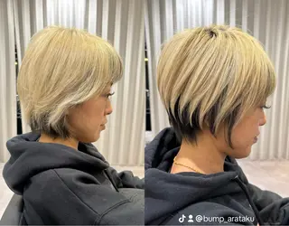 ショート 大人ショート特化/ カットモデル/表参道のヘアスタイル