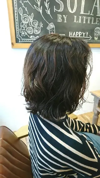 ショート パーマ カラー ＊Cielo＊ 佐藤 幸世のヘアスタイル