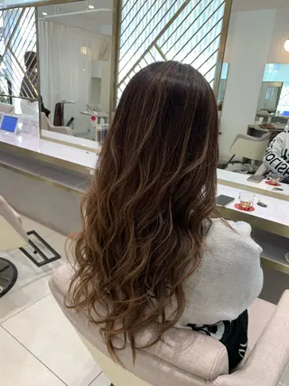 ロング カラー stylist N0Nのヘアスタイル