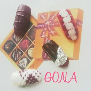 ネイル ネイルサロン& スクールGONAのネイルデザイン