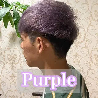 ショート カラー メンズ メンズパーマ&メンズ 縮毛矯正/平野/渋谷のヘアスタイル