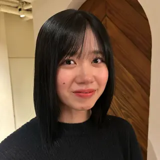 ミディアム カラー ⌇🌹透明感カラー 🌹ᴍᴇɢᴜᴍɪ ⌇のヘアスタイル