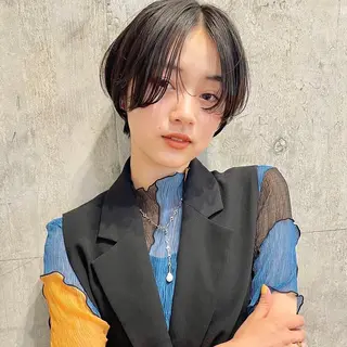 ショート ショートヘア💫 ハイトーン西田拓馬のヘアスタイル