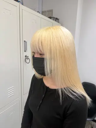 ロング ✨ハイトーン/レイヤ ー/横浜/優内✨のヘアスタイル