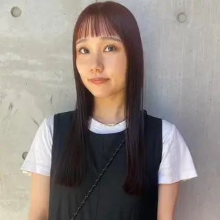 ロング ホリケ アオイのヘアスタイル