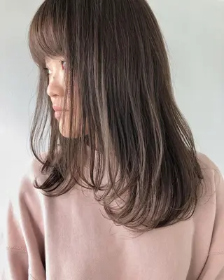 セミロング ボブ/縮毛矯正 🌟梅田盛一🌟のヘアスタイル