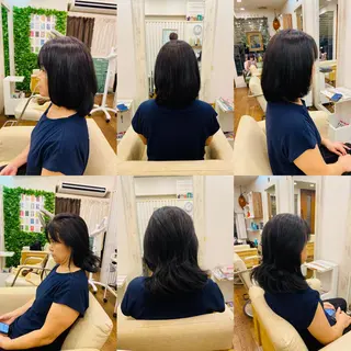 ミディアム 〒hair snick （ヘアースニック）所属・吉原 頌平のヘアスタイル