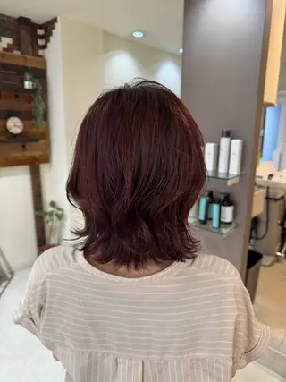 ショート 髪質改善メニュー 長井 美佐子のヘアスタイル