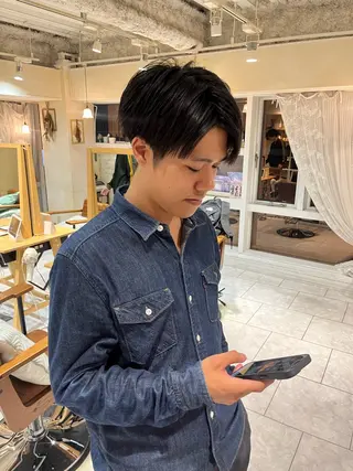 メンズ 清水 菜花のヘアスタイル