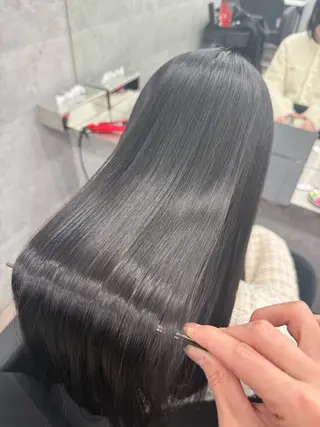 ロング 髪質改善・縮毛矯正 Taijuのヘアスタイル