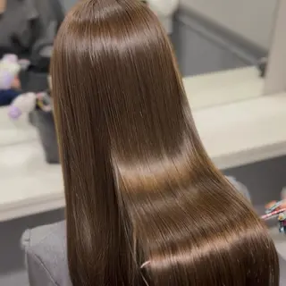 ロング 🦋REISA🦋 エクステ×ハイトーンのヘアスタイル