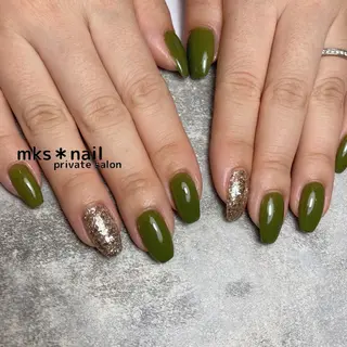 ネイル mks＊nail //  枚方長尾のネイルデザイン