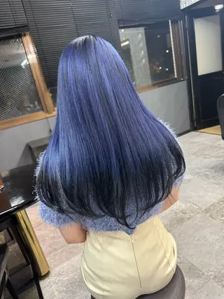 ロング 飯富 信二のヘアスタイル