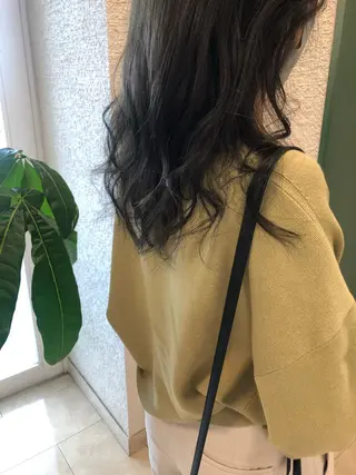 ロング カラー 盛れるレイヤーカット 得意🌹井上美沙のヘアスタイル