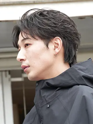 メンズ fifth men's原宿所属・fifth/原宿/ シャドウパーマ/カズのヘアスタイル