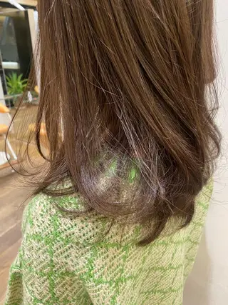 ミディアム カラー 🌻おおとみはな/ レイヤー/Wカラ🌻のヘアスタイル