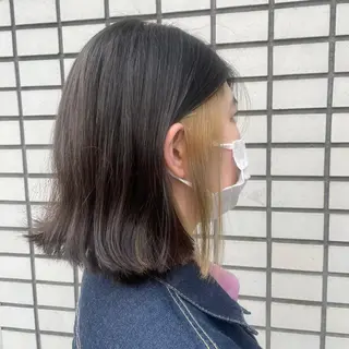 カラー パーマ/ボブ/ 佐々木翔のヘアスタイル