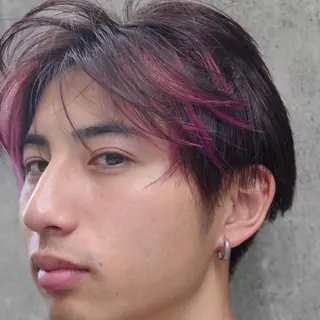 ショート カラー メンズ 【吉祥寺】ショート/ レイヤーボブ/ryoのヘアスタイル