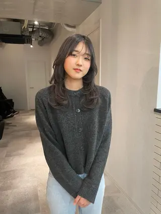 ロング 久保田 千尋のヘアスタイル