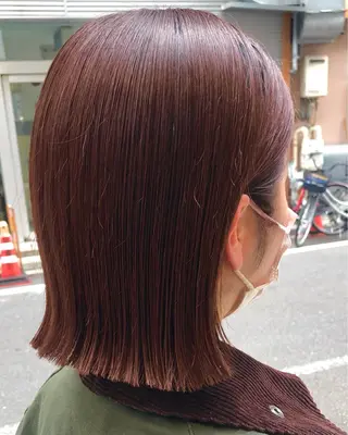ショート カラーモデル募集中 美容室ハピスのヘアスタイル