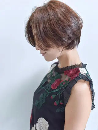 ショート カラー エクステ（レミー毛） NINEのヘアスタイル