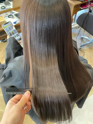 ロング AUBE HAIR Sunny宇都宮所属・阿見 大成のヘアスタイル