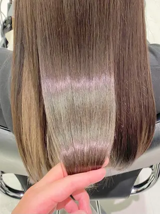 ロング カラー ヘアアレンジ 似合わせ専門美容師 なかじまのヘアスタイル
