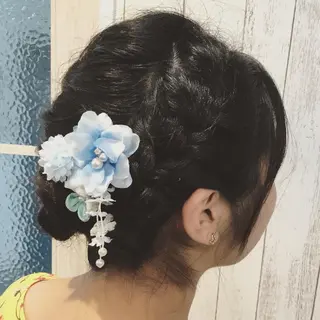ヘアアレンジ 金崎 新吾のヘアスタイル