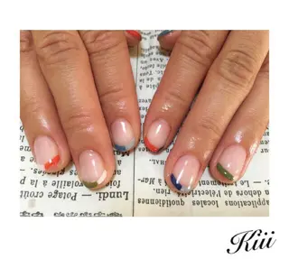 ネイル kiii.__ ✴︎*のネイルデザイン