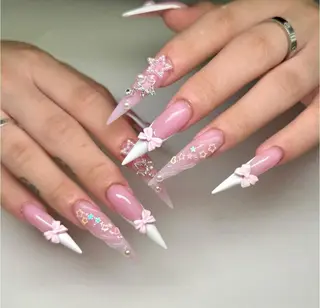 ネイル Sora nail 長さ出し専門店のネイルデザイン