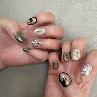 ネイル Yu_me 北堀江 chikaのネイルデザイン